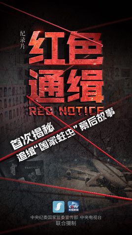 纪录片《红色通缉》反映反腐败